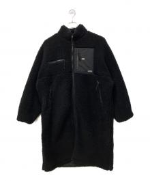 THE NORTHFACE PURPLELABEL（ザ・ノースフェイス パープルレーベル）の古着「ウールボアフリース フィールドコート」｜ブラック