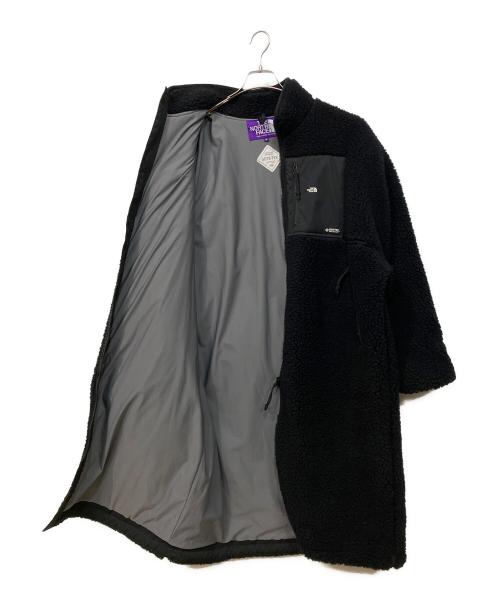 THE NORTHFACE PURPLELABEL（ザ・ノースフェイス パープルレーベル）THE NORTHFACE PURPLELABEL (ザ・ノースフェイス パープルレーベル) ウールボアフリース フィールドコート ブラック サイズ:SIZE Mの古着・服飾アイテム