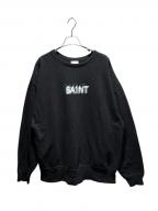 SAINT MICHAELセントマイケル）の古着「7 DEADLYスウェット/SM-HR8-0000-044」｜ブラック
