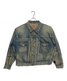 SAINT MICHAEL×Ber Ber Jin（セントマイケル）の古着「 BJ DENIM JKT / DAMAGE」｜ブルー