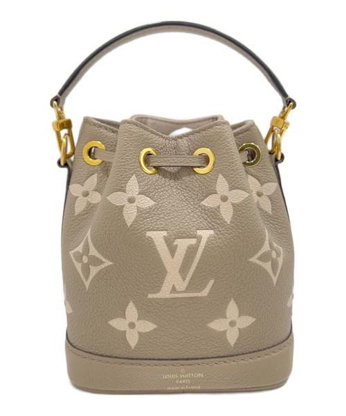 LOUIS VUITTON（ルイ ヴィトン）LOUIS VUITTON (ルイ ヴィトン) ナノ・ノエ/Nano Noé/M46291 ベージュ サイズ:ナノの古着・服飾アイテム