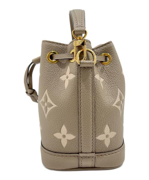 LOUIS VUITTON（ルイ ヴィトン）LOUIS VUITTON (ルイ ヴィトン) ナノ・ノエ/Nano Noé/M46291 ベージュ サイズ:ナノの古着・服飾アイテム
