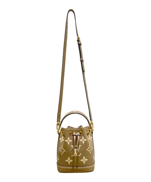LOUIS VUITTON（ルイ ヴィトン）LOUIS VUITTON (ルイ ヴィトン) ナノ・ノエ/Nano Noé/M46291 ベージュ サイズ:ナノの古着・服飾アイテム