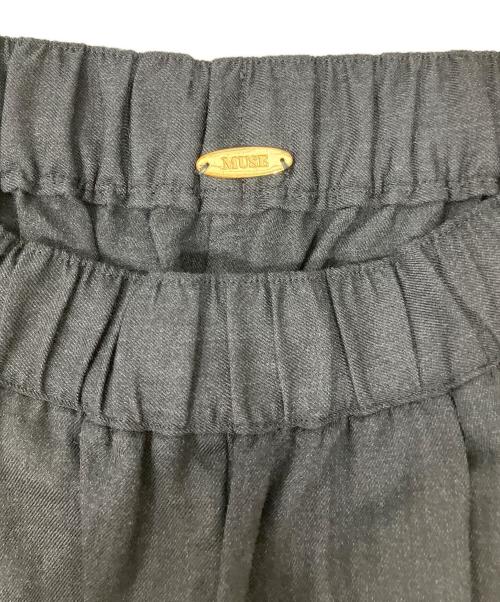 MUSE de Deuxieme Classe（ミューズ ドゥーズィエム クラス）MUSE de Deuxieme Classe (ミューズ ドゥーズィエム クラス) VICTORIANSERGEイージーパンツ チャコールグレー サイズ:36の古着・服飾アイテム