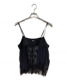 Lisiere（リジェール）の古着「Lace Camisole」｜ブラック