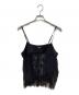 Lisiere（リジェール）の古着「Lace Camisole」｜ブラック