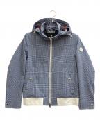 BLACK LABEL CRESTBRIDGEブラックレーベル クレストブリッジ）の古着「シアサッカーブルゾン」｜ブルー