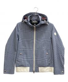 BLACK LABEL CRESTBRIDGE（ブラックレーベル クレストブリッジ）の古着「シアサッカーブルゾン」｜ブルー