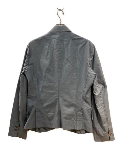 Vivienne Westwood man（ヴィヴィアン ウェストウッド マン）Vivienne Westwood man (ヴィヴィアン ウェストウッド マン) ラウンドカラーハーフコート グレー サイズ:50の古着・服飾アイテム