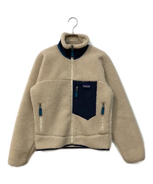 Patagonia（パタゴニア）Patagonia (パタゴニア) アウトドアウェア(クラシックレトロXジャケット) ベージュ サイズ:SIZE XXSの古着・服飾アイテム
