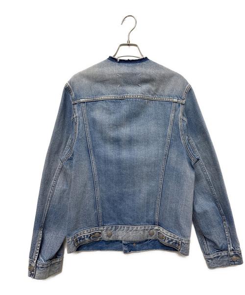 Maison Margiela（メゾンマルジェラ）Maison Margiela (メゾンマルジェラ) 23AW カラーレスデニムジャケット インディゴ サイズ:42の古着・服飾アイテム
