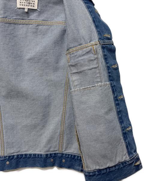 Maison Margiela（メゾンマルジェラ）Maison Margiela (メゾンマルジェラ) 23AW カラーレスデニムジャケット インディゴ サイズ:42の古着・服飾アイテム