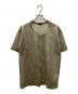 COMME des GARCONS HOMME PLUS（コムデギャルソンオムプリュス）の古着「エステルメッシュTシャツ」｜ベージュ