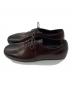 PRADA (プラダ) ブラッシュドレザー レースアップ シューズ ブラウン サイズ:６　１/２：60000円