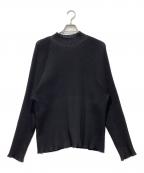 steinシュタイン）の古着「OVERSIZED GRADATION PLEATS LS」｜ブラック