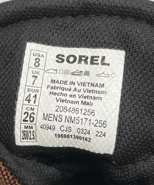 SOREL（ソレル）SOREL (ソレル) SCOUT87 PROBOOTPLUS WP ブラウン サイズ:26の古着・服飾アイテム