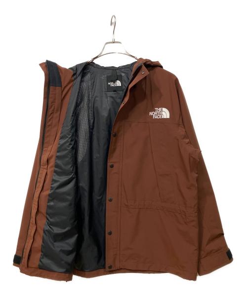 THE NORTH FACE（ザ ノース フェイス）THE NORTH FACE (ザ ノース フェイス) マウンテンライトジャケット ブラウン サイズ:SIZE XLの古着・服飾アイテム