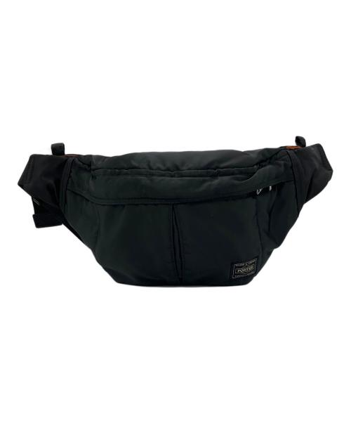 PORTER（ポーター）PORTER (ポーター) WAIST BAG ブラックの古着・服飾アイテム