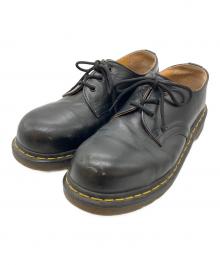 Dr.Martens（ドクターマーチン）の古着「スチールトゥ3ホールシューズ」｜ブラック