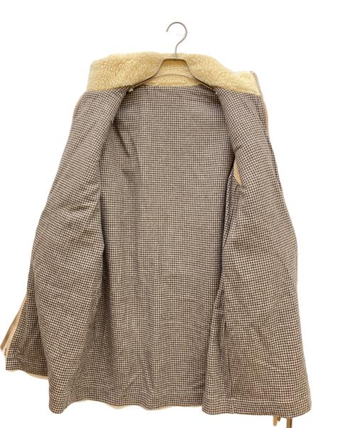 elephant TRIBAL fabrics（エレファントトライバルファブリックス）elephant TRIBAL fabrics (エレファントトライバルファブリックス) Hybrid Bore Coat ベージュ×カーキ サイズ:SIZE Freeの古着・服飾アイテム