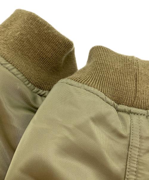 elephant TRIBAL fabrics（エレファントトライバルファブリックス）elephant TRIBAL fabrics (エレファントトライバルファブリックス) Hybrid Bore Coat ベージュ×カーキ サイズ:SIZE Freeの古着・服飾アイテム