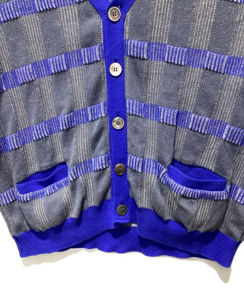 C.E（シーイー）C.E (シーイー) V/H CARDIGAN ブルー サイズ:XLの古着・服飾アイテム