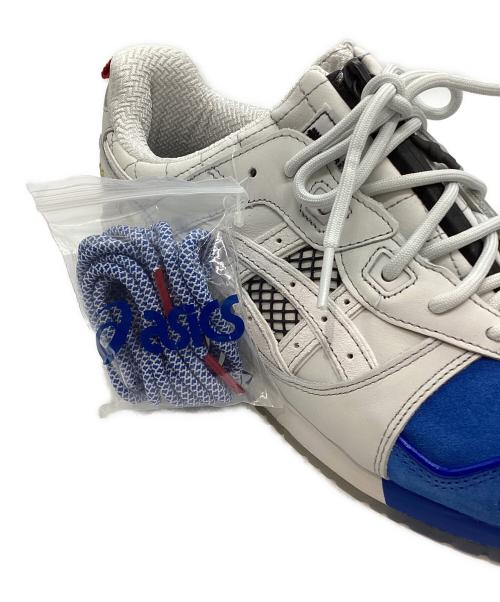 asics（アシックス）asics (アシックス) スニーカー ブルー×ホワイト サイズ:28㎝の古着・服飾アイテム