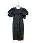 PRANK PROJECT（プランクプロジェクト）の古着「Two-way Voluminous Taffeta Rompers」｜ブラック