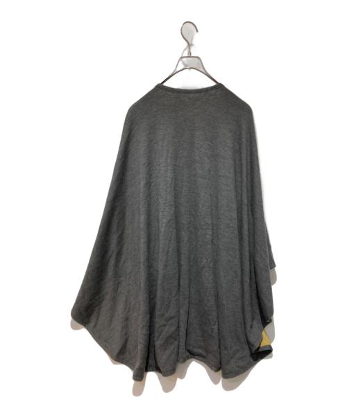 GUCCI（グッチ）GUCCI (グッチ) ウールショール グレー×イエローの古着・服飾アイテム