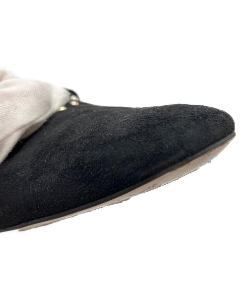 HEWN（ヒューン）HEWN (ヒューン) STUDS MARY JANES FLATS ブラック サイズ:SIZE 37の古着・服飾アイテム