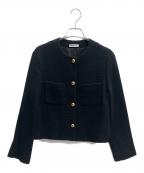 EVERYDAY I LIKE.エヴリデイ アイ ライク）の古着「Tweed Blazer」｜ブラック