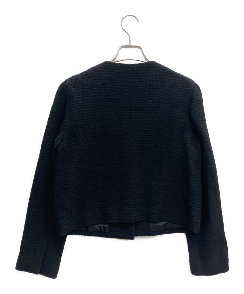 EVERYDAY I LIKE.（エヴリデイ アイ ライク）EVERYDAY I LIKE. (エヴリデイ アイ ライク) Tweed Blazer ブラック サイズ:freeの古着・服飾アイテム