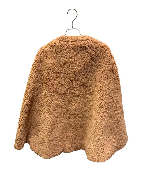 MaxMara（マックスマーラ）MaxMara (マックスマーラ) テディベアケープ キャメル サイズ:freeの古着・服飾アイテム