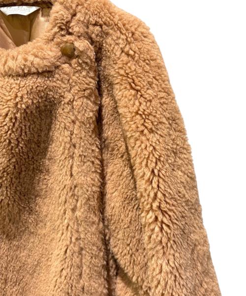 MaxMara（マックスマーラ）MaxMara (マックスマーラ) テディベアケープ キャメル サイズ:freeの古着・服飾アイテム