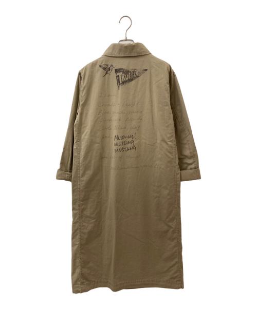 MADISON BLUE（マディソンブルー）MADISON BLUE (マディソンブルー) CRAFFITI COAT ベージュ サイズ:000（XXS）の古着・服飾アイテム