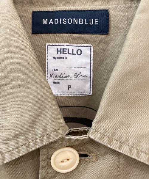 MADISON BLUE（マディソンブルー）MADISON BLUE (マディソンブルー) CRAFFITI COAT ベージュ サイズ:000（XXS）の古着・服飾アイテム