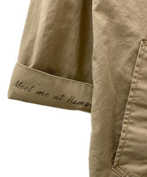 MADISON BLUE（マディソンブルー）MADISON BLUE (マディソンブルー) CRAFFITI COAT ベージュ サイズ:000（XXS）の古着・服飾アイテム