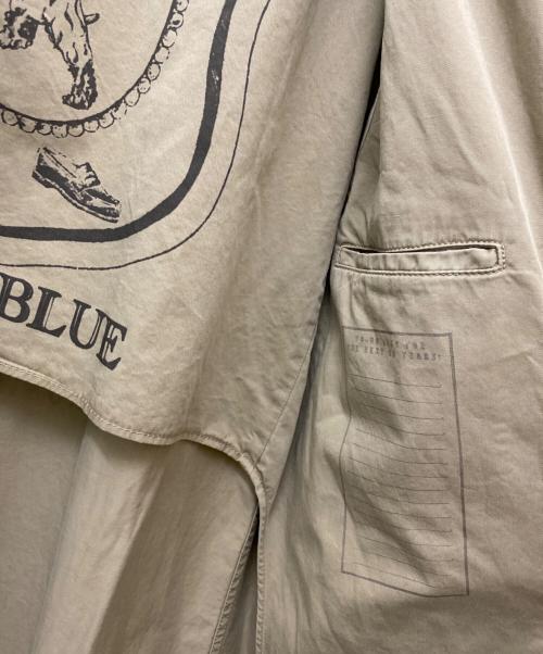 MADISON BLUE（マディソンブルー）MADISON BLUE (マディソンブルー) CRAFFITI COAT ベージュ サイズ:000（XXS）の古着・服飾アイテム