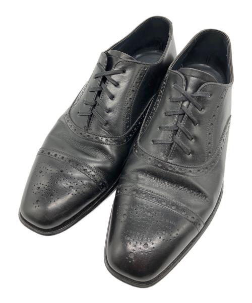 Otsuka（オオツカ）Otsuka (オオツカ) ストレートチップメダリオンシューズ ブラック サイズ:25の古着・服飾アイテム