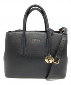 FURLAフルラ）の古着「TESSA 2WAYバッグ」｜ブラック