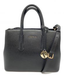 FURLA（フルラ）の古着「TESSA 2WAYバッグ」｜ブラック