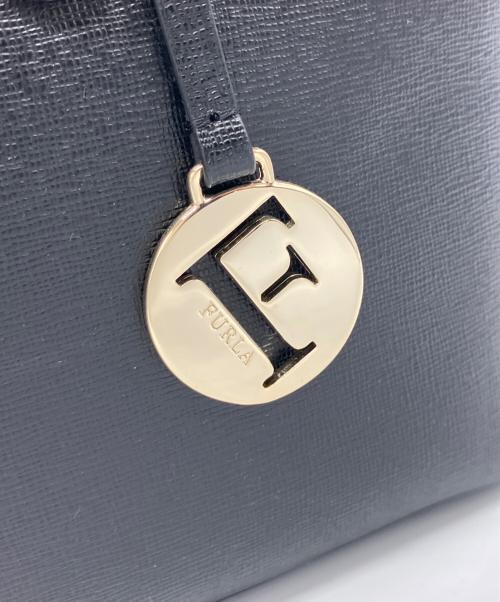 FURLA（フルラ）FURLA (フルラ) TESSA 2WAYバッグ ブラックの古着・服飾アイテム
