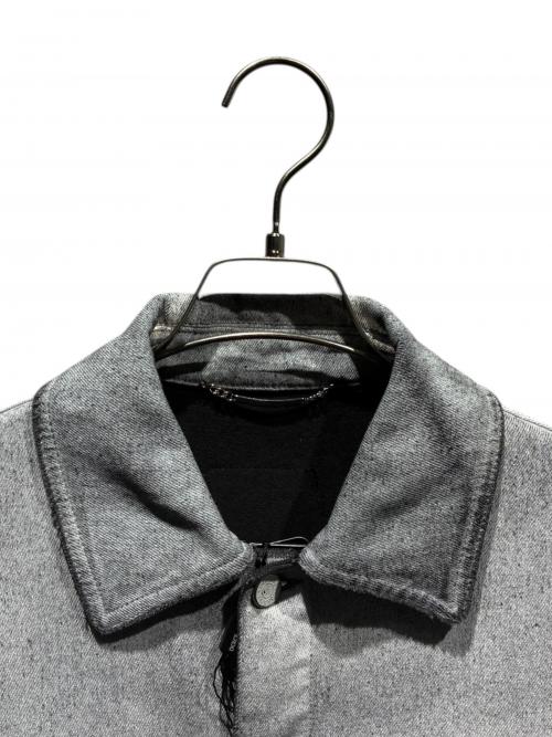 DOLCE & GABBANA（ドルチェ＆ガッバーナ）DOLCE & GABBANA (ドルチェ＆ガッバーナ) ペンキ加工デニムジャケット/G9VZ8D ホワイト サイズ:48の古着・服飾アイテム