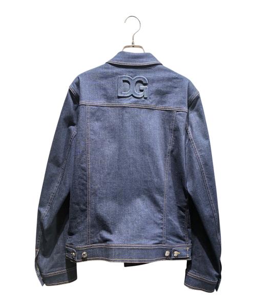 DOLCE & GABBANA（ドルチェ＆ガッバーナ）DOLCE & GABBANA (ドルチェ＆ガッバーナ) デニムジャケット インディゴ サイズ:50の古着・服飾アイテム