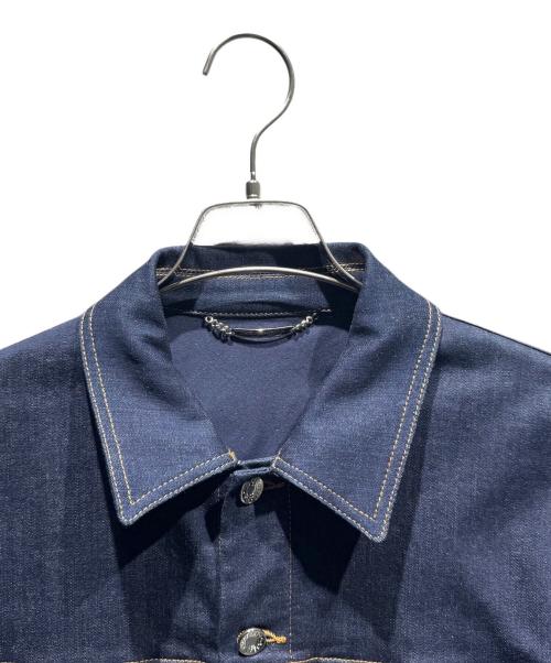 DOLCE & GABBANA（ドルチェ＆ガッバーナ）DOLCE & GABBANA (ドルチェ＆ガッバーナ) デニムジャケット インディゴ サイズ:50の古着・服飾アイテム