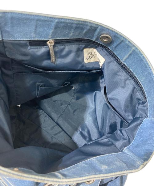Jean Paul GAULTIER（ジャンポールゴルチェ）Jean Paul GAULTIER (ジャンポールゴルチェ) デニムトートバッグ インディゴの古着・服飾アイテム