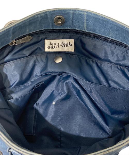 Jean Paul GAULTIER（ジャンポールゴルチェ）Jean Paul GAULTIER (ジャンポールゴルチェ) デニムトートバッグ インディゴの古着・服飾アイテム
