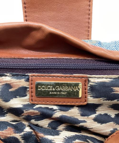 DOLCE & GABBANA（ドルチェ＆ガッバーナ）DOLCE & GABBANA (ドルチェ＆ガッバーナ) デニムショルダーバッグ インディゴの古着・服飾アイテム