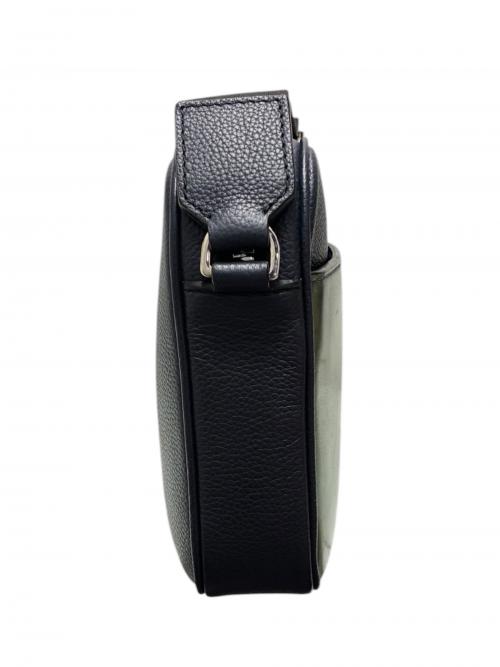 Berluti（ベルルッティ）Berluti (ベルルッティ) グリーンパティーヌ レザーショルダーバッグ グリーン×ネイビー サイズ:-の古着・服飾アイテム