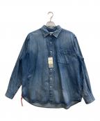 BEAMS JAPANビームスジャパン）の古着「エイジング デニムシャツ」｜ユーズドインディゴ